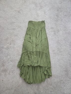 Free People Green Convertible Skirt Size Xs